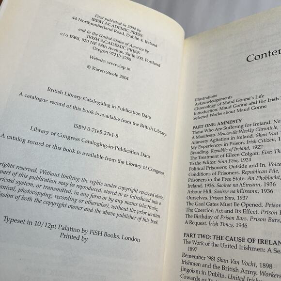 Maud Gonne 's Irish Nationalist Writings 1895-1946 By Karen Steele - Hardcover - Picture 5 of 9